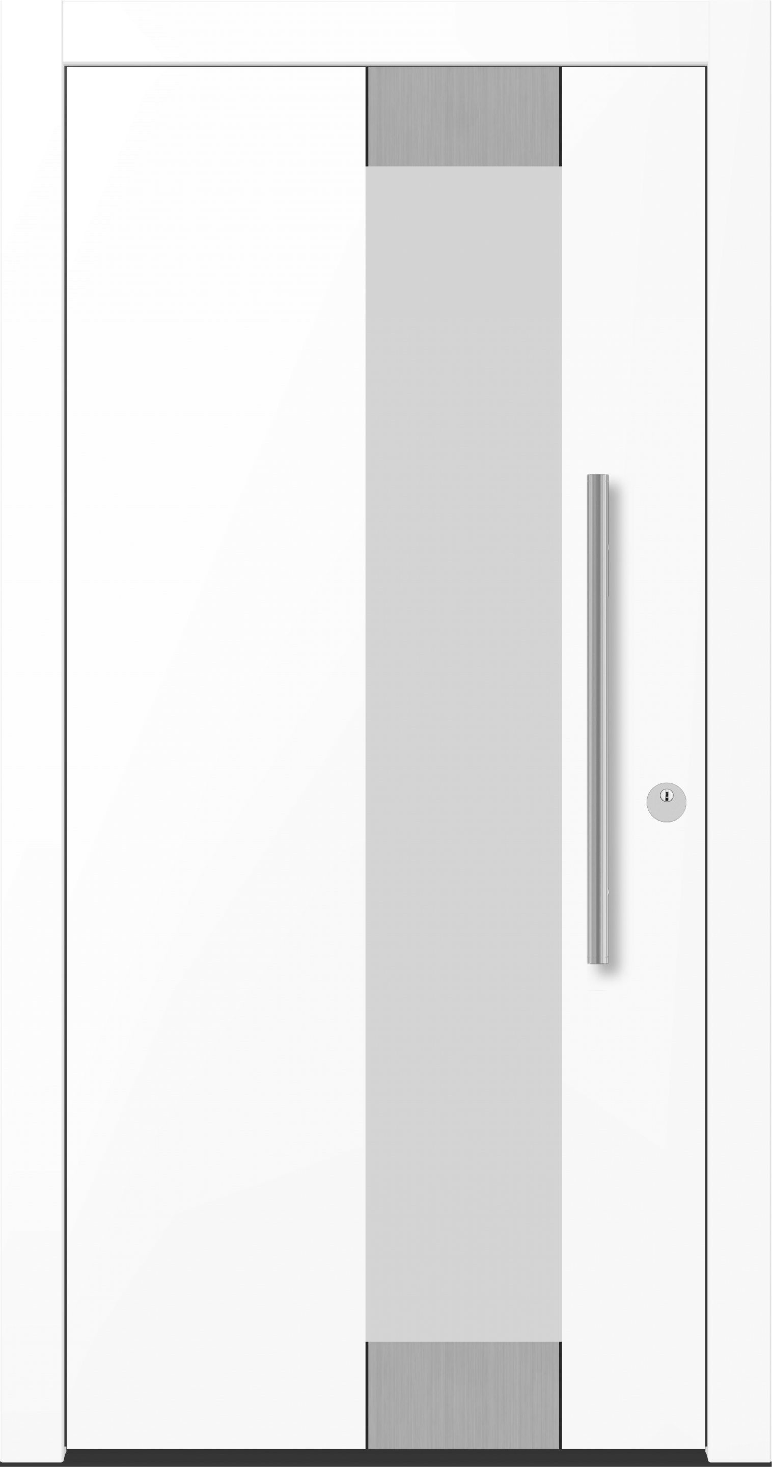 B10 Meisteroberfläche mit Edelstahl-Applikation aussen B10 Meisteroberfläche mit Edelstahl-Applikation aussen