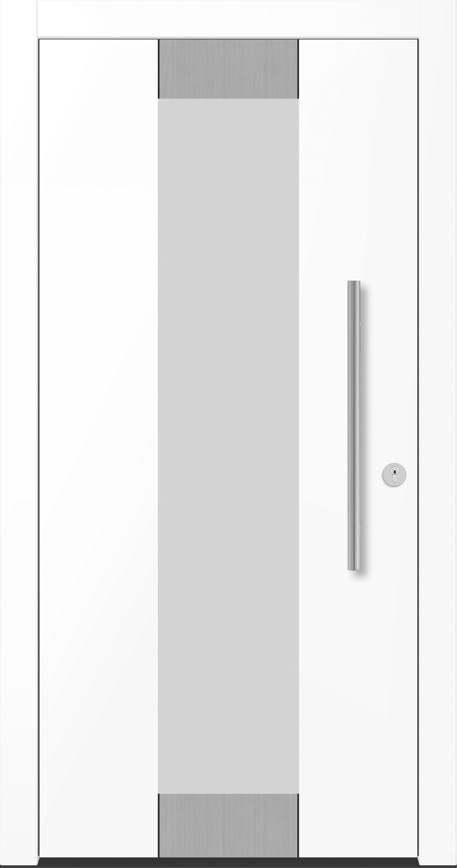 B11 Meisteroberfläche mit Edelstahl-Applikation aussen B11 Meisteroberfläche mit Edelstahl-Applikation aussen