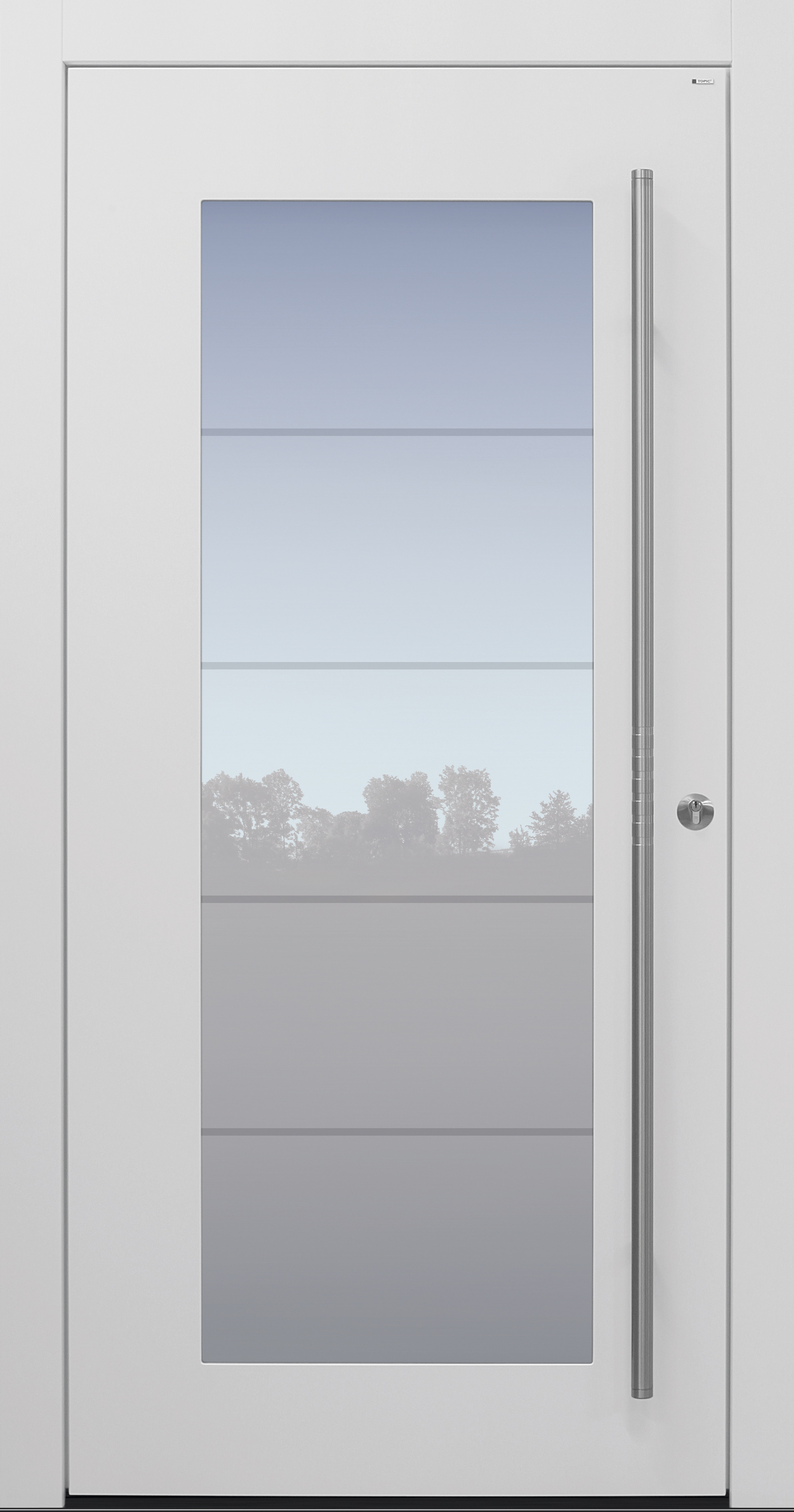 Haustür weiß Modell B34 Haustür weiß Modell B34