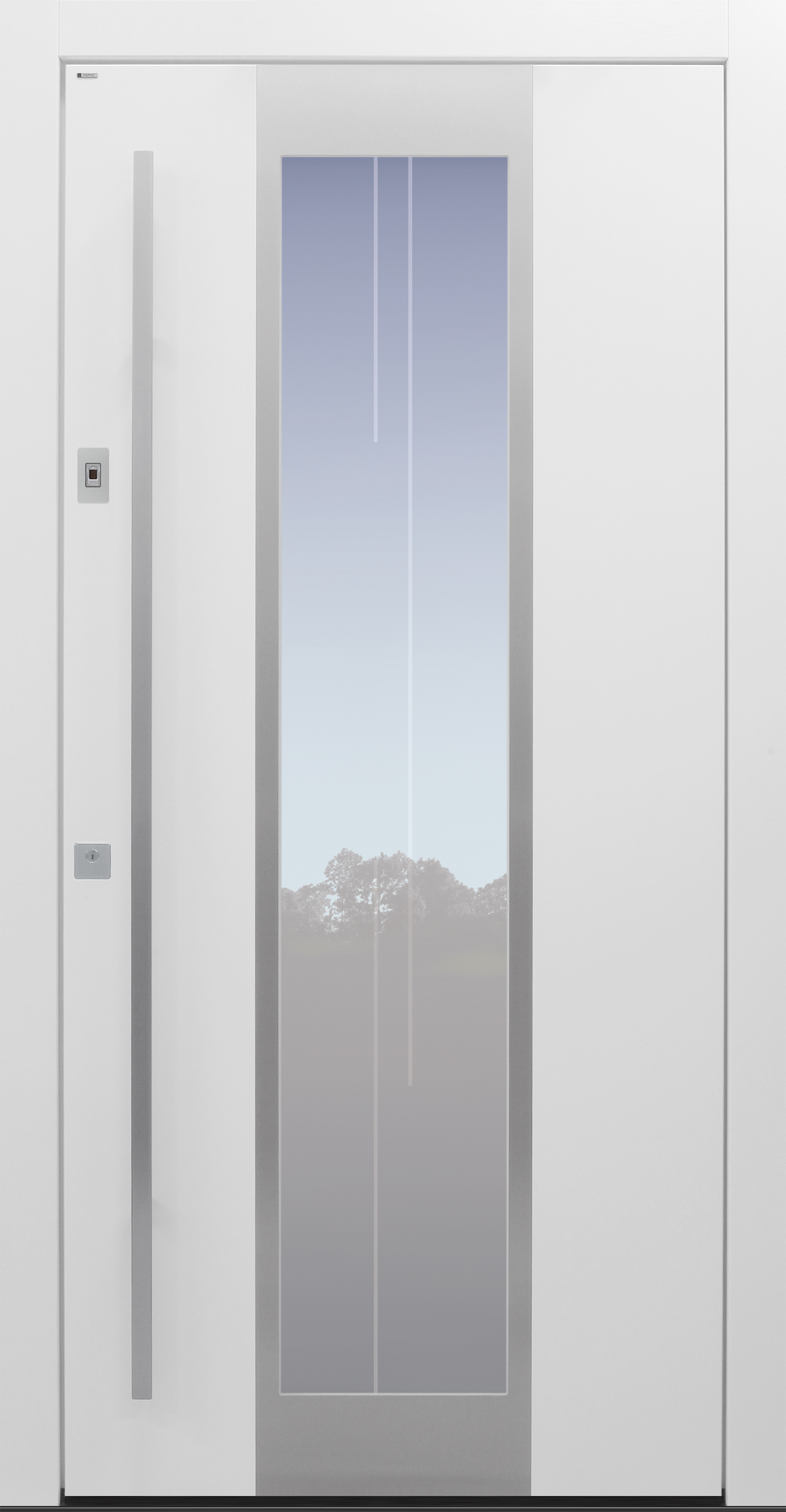 Haustür modern, weiß, TOPICcore, Sicherheitstür, passivhaustauglich, besser als Alu, Glas Haustür modern, weiß, TOPICcore, Sicherheitstür, passivhaustauglich, besser als Alu, Glas
