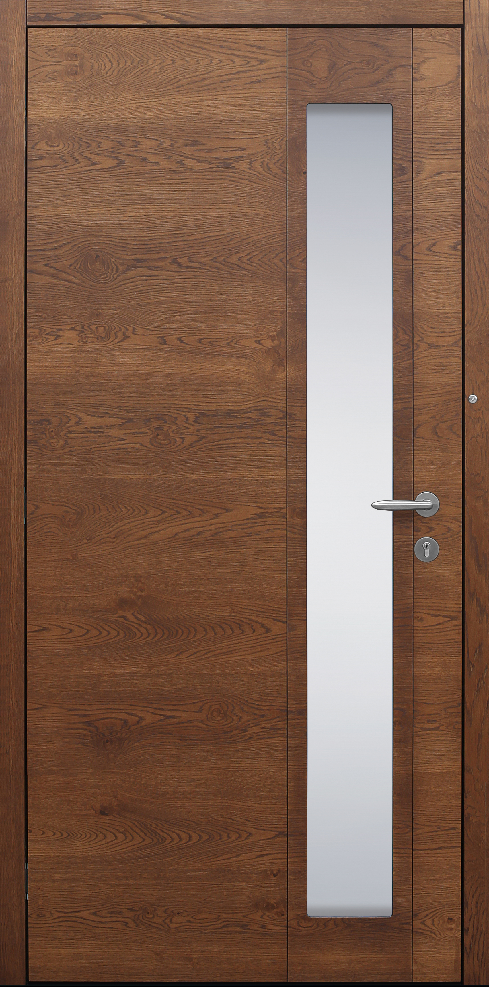 Haustür braun Innenansicht mit Touch-Tagesfunktion Modell B37 Haustür braun Innenansicht mit Touch-Tagesfunktion Modell B37