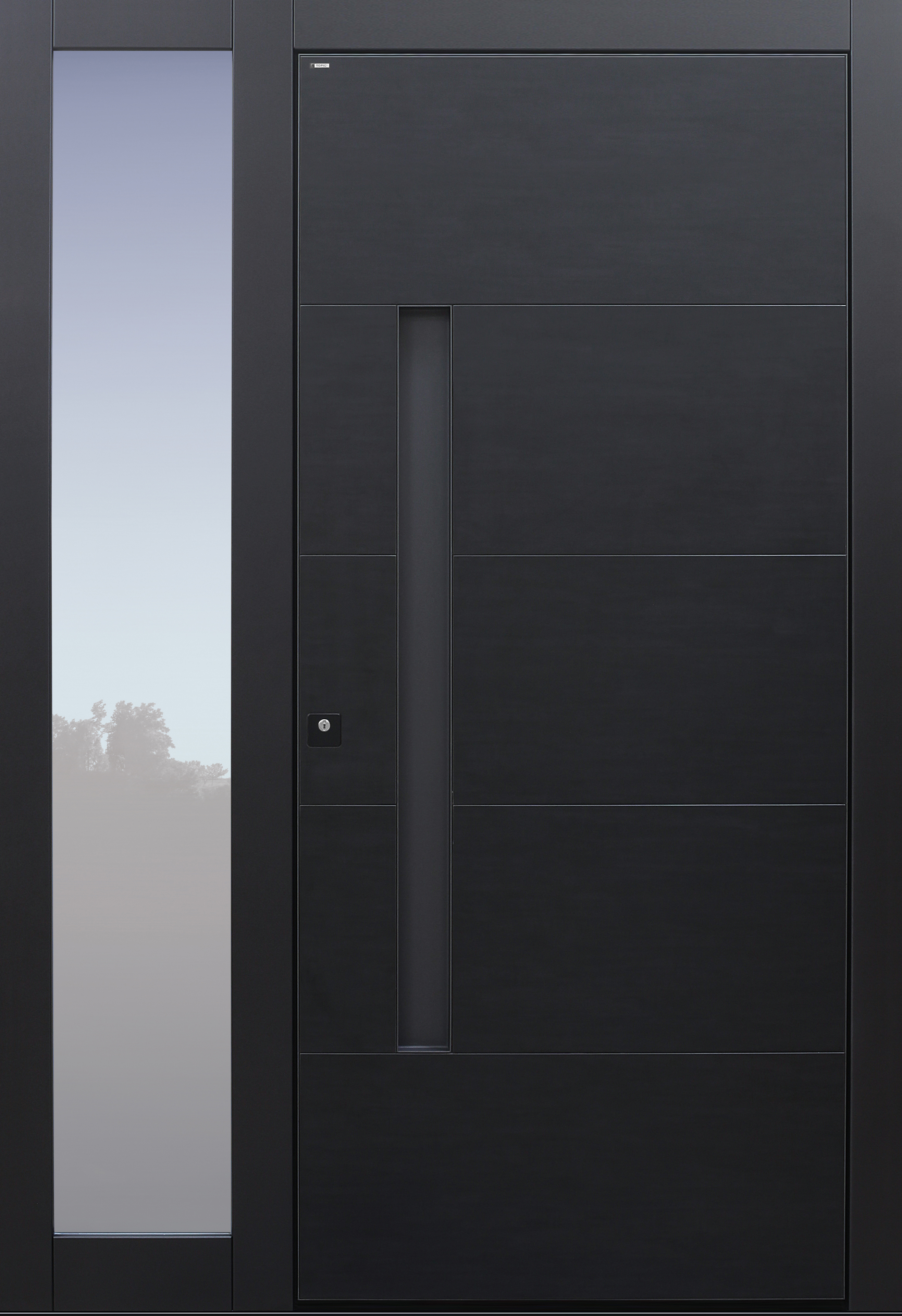 Haustüren modern, Keramik, dunkelgrau, Koshi nero, Seitenteil, Sicherheitstür, passivhaustauglich, TOPICcore, besser als Alu, Glas Haustüren modern, Keramik, dunkelgrau, Koshi nero, Seitenteil, Sicherheitstür, passivhaustauglich, TOPICcore, besser als Alu, Glas