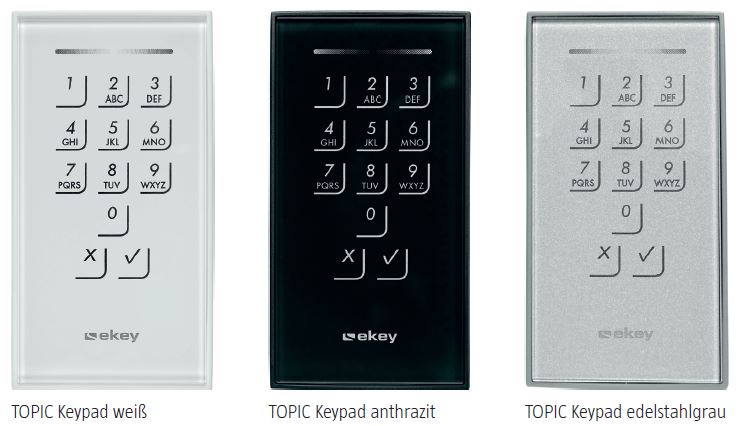 TOPIC Keypad