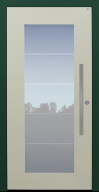 Haustür beige Modell B34