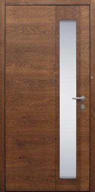 Haustür braun Innenansicht mit Touch-Tagesfunktion Modell B37