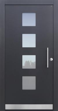 Haustür anthrazit dunkelgrau Modell B60