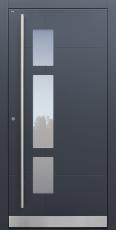 Haustür anthrazit mit Option Designpaket Modell A250