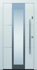 Haustür modern, anthrazit, weiß, TOPICcore, Sicherheitstür, passivhaustauglich, besser als alu, Glas  