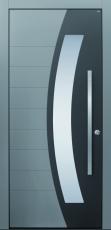 Haustür modern, anthrazit,grau, TOPICcore, Sicherheitstür, passivhaustauglich, besser als alu, Glas