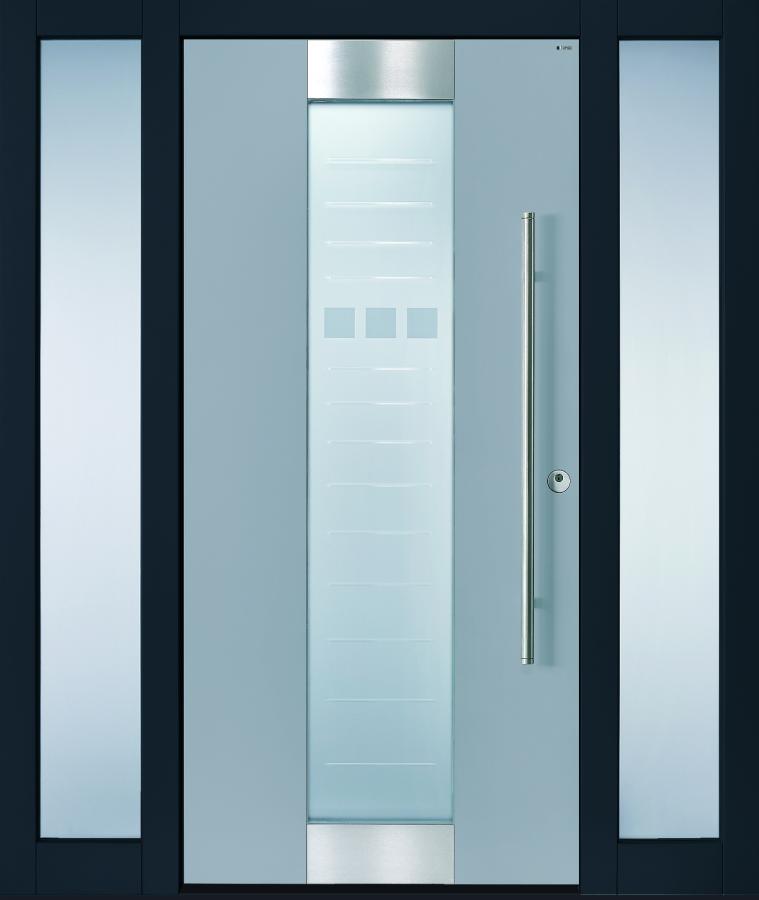 Haustür front door Current B11 T2 mit 2 Seitenteilen ST-B1 www.topic.at